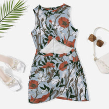 Cargar imagen en el visor de la galería, Falda / Vestido de cadera delgada de recorte para mujer BEQ Personalizada con Impresión Completa de múltiples imágenes con Foto Logo Patrón Texto