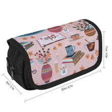 Cargar imagen en el visor de la galería, Estuche para lápices de doble capa Capacidad Grande para niño niña BG1613013 Personalizado con Foto Logo Patrón Texto