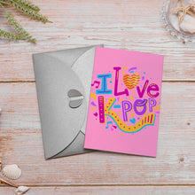 Cargar imagen en el visor de la galería, Versión vertical tarjeta de felicitación tarjeta postal tarjeta foto personalizada con logotipo texto patrón fotos