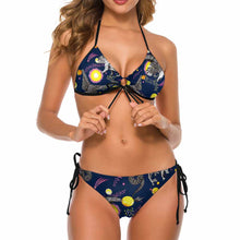 Cargar imagen en el visor de la galería, Traje de baño / Bikini en Triángulo de Moda de Mujer de dos piezas BK2059 Personalizado con impresión completa de una imagen con Foto Logo Patrón Texto