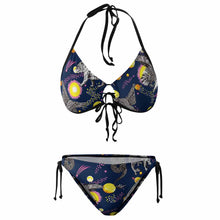 Cargar imagen en el visor de la galería, Traje de baño / Bikini en Triángulo de Moda de Mujer de dos piezas BK2059 Personalizado con impresión completa de una imagen con Foto Logo Patrón Texto