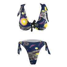 Cargar imagen en el visor de la galería, Bikini de Triángulo Sexy con estampado / Traje de baño de dos piezas para mujer BK2063 Personalizado con impresión completa de una sola imagen con Foto Logo Patrón Texto