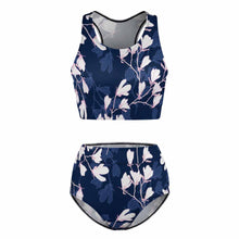 Cargar imagen en el visor de la galería, Bikini Cintura Alta para Mujer BK2106 Personalizado con impresión completa de múltiples imágenes con Foto Logo Patrón Texto