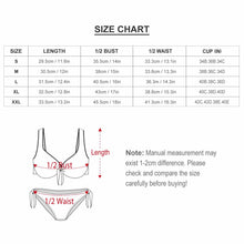 Cargar imagen en el visor de la galería, Bikini Triangular Sexy de Moda para Mujer BK2117 Personalizado con Impresión Completa con Foto Logo Patrón Texto