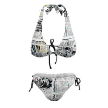 Cargar imagen en el visor de la galería, Bikini en Talla Grande Triángulo Conjunto BK2131 Personalizado con Impresión Completa de múltiples imágenes con Foto Logo Patrón Texto