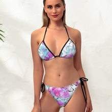 Cargar imagen en el visor de la galería, Bikini / Bañador de dos Piezas en Triángulo para Mujer BK2136 Personalizado con impresión completa de múltiples imágenes con Foto Logo Patrón Texto