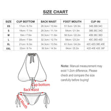 Cargar imagen en el visor de la galería, Bikini / Bañador de dos Piezas en Triángulo para Mujer BK2136 Personalizado con impresión completa de una sola imagen con Foto Logo Patrón Texto