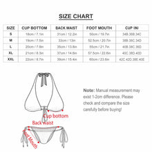 Cargar imagen en el visor de la galería, Bikini en Triángulo Sexy de Moda Suave para Mujer BK2076 Personalizado con impresión completa de múltiples imágenes con Foto Logo Patrón Texto