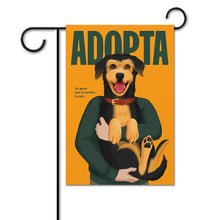 Cargar imagen en el visor de la galería, Bandera de Jardín de Poliéster Personalizada con Tus imágenes o Patrones Online