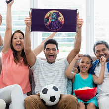 Cargar imagen en el visor de la galería, Bandera que agita de la mano personalizada con foto, texto o logo