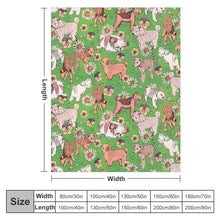 Cargar imagen en el visor de la galería, Manta para Cama y Sofá con Diseño Personalizado de Tus Fotos o Nombres Online