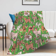 Cargar imagen en el visor de la galería, Manta para Cama y Sofá con Diseño Personalizado de Tus Fotos o Nombres Online