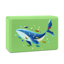 Cargar imagen en el visor de la galería, Ladrillo de Yoga con Diseño Personalizado con Tu Patrones o Textos Online