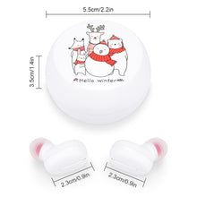 Cargar imagen en el visor de la galería, Auriculares Bluetooth con Cargador y Impresión de Diseño Personalizado con Tu Logotipo o Foto