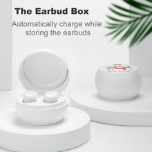 Cargar imagen en el visor de la galería, Auriculares Bluetooth con Cargador y Impresión de Diseño Personalizado con Tu Logotipo o Foto