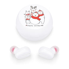 Cargar imagen en el visor de la galería, Auriculares Bluetooth con Cargador y Impresión de Diseño Personalizado con Tu Logotipo o Foto