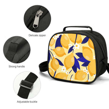 Cargar imagen en el visor de la galería, XB0602010 Bolsa de almuerzo para niños de poliéster Bolsa más fresca Bolsa térmica con asa y correa Personalizado con Foto o Mensajes de Texto