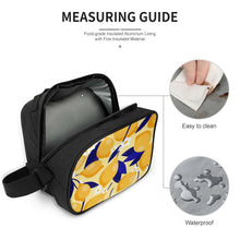 Cargar imagen en el visor de la galería, XB0602010 Bolsa de almuerzo para niños de poliéster Bolsa más fresca Bolsa térmica con asa y correa Personalizado con Foto o Mensajes de Texto