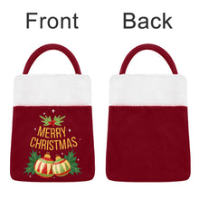 Cargar imagen en el visor de la galería, Bolsa de Regalo de Navidad de Poliéster con Diseño Personalizado de Tu Foto o Padrón