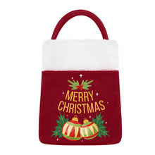 Cargar imagen en el visor de la galería, Bolsa de Regalo de Navidad de Poliéster con Diseño Personalizado de Tu Foto o Padrón