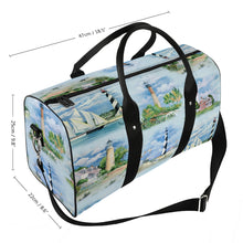 Cargar imagen en el visor de la galería, Bolso de Viaje de Nylon con Diseño Personalizado de Tu Texto y Imagen