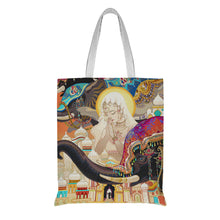 Cargar imagen en el visor de la galería, Bolso de Algodón y Lino con Impresión de Diseño Personalizado con Tus Patrones y Textos
