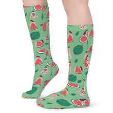 Cargar imagen en el visor de la galería, Calcetines Transpirables Mejor Apoyo para correr atletismo para mujeres y hombres FS0808008 Personalizados con impresión completa con Foto Logo Patrón Texto