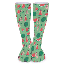 Cargar imagen en el visor de la galería, Calcetines Transpirables Mejor Apoyo para correr atletismo para mujeres y hombres FS0808008 Personalizados con impresión completa con Foto Logo Patrón Texto