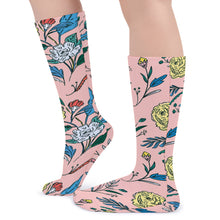 Cargar imagen en el visor de la galería, Calcetines Largos Gruesos de Moda para adulto mujer hombre FS0808009 Personalizados con impresión completa con Foto Logo Patrón Texto