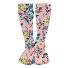 Cargar imagen en el visor de la galería, Calcetines Largos Gruesos de Moda para adulto mujer hombre FS0808009 Personalizados con impresión completa con Foto Logo Patrón Texto