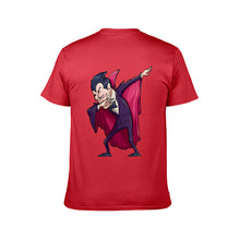 Cargar imagen en el visor de la galería, Camiseta Manga Corta Cuello Redonda Para Hombre De Algodón FS0803019 Personalizada con Impresión Trasera con Foto Logo Patrón Texto