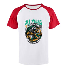 Cargar imagen en el visor de la galería, Camiseta de manga corta cuelllo redonda para hombres de algodón FS0803025 Personalizada con Foto Logo Patrón Texto