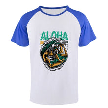 Cargar imagen en el visor de la galería, Camiseta de manga corta cuelllo redonda para hombres de algodón FS0803025 Personalizada con Foto Logo Patrón Texto