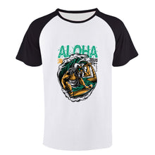 Cargar imagen en el visor de la galería, Camiseta de manga corta cuelllo redonda para hombres de algodón FS0803025 Personalizada con Foto Logo Patrón Texto