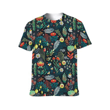 Cargar imagen en el visor de la galería, Camiseta de manga corta unisex para hombre y mujer de poliéster de una imagen personalizada con foto, texto o logo