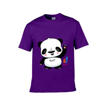 Cargar imagen en el visor de la galería, Camiseta de Algodón Suave Manga Corta Cuello Redondo para Niños Niñas Adolescentes FS0803004 Personalizada con Foto Logo Patrón Texto