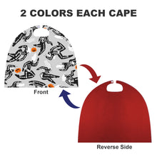 Cargar imagen en el visor de la galería, Capa de Halloween sin Capucha de Satín con sombrero, disfraces de Halloween para niños FS0821000 Personalizada Impresion Completa de Una Imagen con Foto Logotipo Patrón Texto