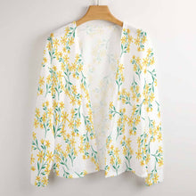 Cargar imagen en el visor de la galería, Cárdigan de punto casual para mujer NZ055 Personalizado con Impresión Completa de una imagen con Foto Logo Patrón Texto