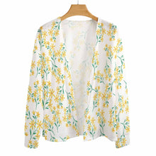 Cargar imagen en el visor de la galería, Cárdigan de punto casual para mujer NZ055 Personalizado con Impresión Completa de una imagen con Foto Logo Patrón Texto