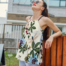 Cargar imagen en el visor de la galería, Tank Top Camisola para Mujer de Tirantes Sueltos N01 Personalizado con impresión completa con Foto Logo Patrón Texto