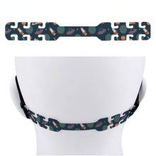 Cargar imagen en el visor de la galería, Cinturón Ajustable de Oreja Anti-Estrangulamiento de Mascarilla Infantil con Diseño Personalizado de Tu Nombre o Texto