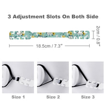 Cargar imagen en el visor de la galería, Cinturón Ajustable de Orejas Anti-Estrangulamiento de Mascarilla para Adultos con Diseño Personalizado con Tus Fotos o Textos