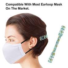 Cargar imagen en el visor de la galería, Cinturón Ajustable de Orejas Anti-Estrangulamiento de Mascarilla para Adultos con Diseño Personalizado con Tus Fotos o Textos