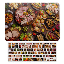 Cargar imagen en el visor de la galería, Conjunto de Membrana Protectora de Teclado de Portátil Apple con Diseño Personalizado de Tus Textos y Fotos Online