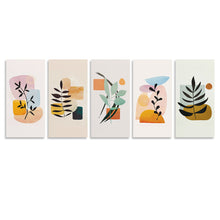 Cargar imagen en el visor de la galería, Combo de 5 Cuadros Colgantes de Lienzo con Diseño Personalizado de Tu Imagen o Nombre