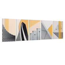 Cargar imagen en el visor de la galería, Combo de 5 Cuadros Colgantes de Lienzo con Diseño Personalizado de Tu Imagen o Nombre