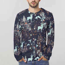 Cargar imagen en el visor de la galería, Camiseta ligera de manga larga con estampado para hombre EL Personalizada con Impresión Completa de una imagen con Foto Logo Patrón Texto