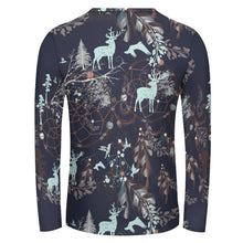 Cargar imagen en el visor de la galería, Camiseta ligera de manga larga con estampado para hombre EL Personalizada con Impresión Completa de una imagen con Foto Logo Patrón Texto