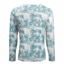 Cargar imagen en el visor de la galería, Sudadera / Camiseta manga larga bolsillo pecho para hombre ELREV2 Personalizada con Impresión Completa de una imagen con Foto Logo Patrón Texto