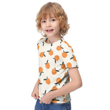 Cargar imagen en el visor de la galería, Camiseta estampada suave manga corta para niños ET023 Personalizada con Impresión Completa de múltiples imágenes con Foto Logo Patrón Texto